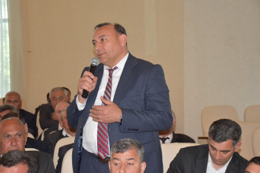 İmişlidə “Memarlıq və şəhərsalma sahəsində dövlət nəzarəti və prokurorluğun rolu” mövzusunda konfrans keçirilib