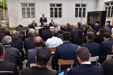 Göbəktala kəndində 12.05.2026-cı il tarixdə vətəndaşlarla səyyar görüş baş tutub