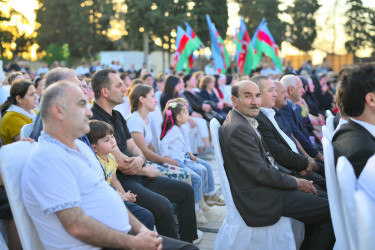 İmişlidə Ümummilli Lider Heydər Əliyevin anadan olmasının 102-ci ildönümünə həsr olunmuş konsert proqramı keçirilib