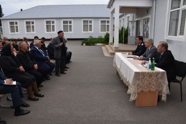Yuxarı Qaralar kəndində 19.05.2026-cı il tarixdə səyyar görüş baş tutub