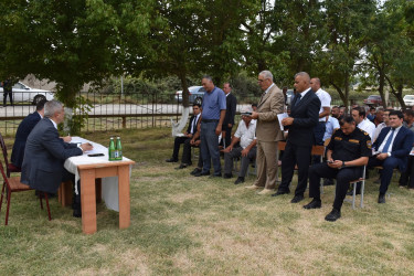 Göhərli kəndində 11.08.2026-cı il tarixdə sakinlərlə növbəti səyyar görüş keçirilib