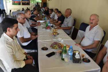 İmişlidə şəhid Əzizalıyev Seymur Teyyub oğlunun üçüncü ildönümü qeyd olunub