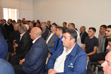 İcra başçısının növbəti səyyar görüşü 14.10.2025-ci il tarixdə rayonun Bəcirəvan kəndində keçirilib