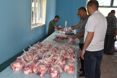 İmişlidə Qurban bayramı münasibəti ilə 27.05.2026-cı il tarixdə bayram sovqatları paylanılıb