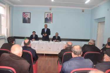 2026-cı ilin ilk səyyar görüşü Şahverdili kəndində keçirilib