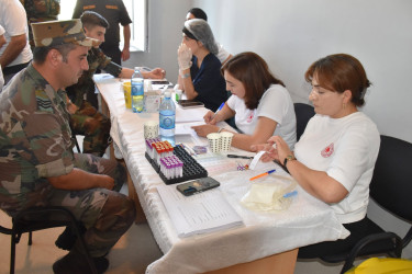 İmişlidə 13.08.2026-cı il tarixdə qanvermə aksiyası keçirilib