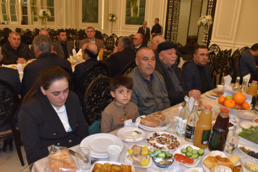 Şəhid ailələri və qazilərin iştirakı ilə İmişlidə iftar məclisi təşkil olunub