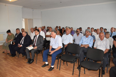 İcra başçısının növbəti səyyar görüşü 07.07.2026-cı il tarixdə rayonun Bəcirəvan kəndində keçirilib