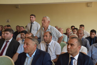 Cəfərli kəndində 09.09.2025-ci il tarixdə vətəndaşlarla səyyar görüş keçirilib