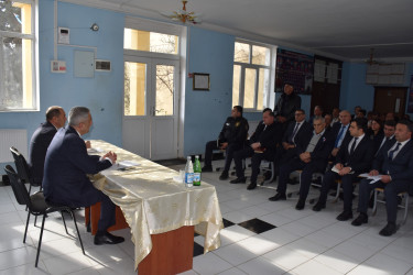 Bəhrəmtəpə qəsəbəsində 12.03.2026-cı il tarixdə vətəndaşlarla səyyar görüş keçirilib