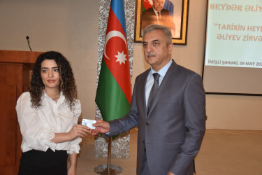 İmişlidə Ümummilli Lider Heydər Əliyevin anadan olmasının 102-ci ildönümü qeyd olunub