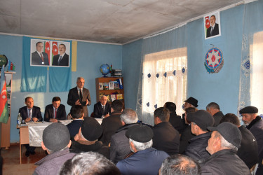 Ağamalılar kəndində 16.12.2025-ci il tarixdə vətəndaşlarla səyyar görüş baş tutub