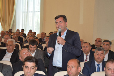 İmişlidə “Memarlıq və şəhərsalma sahəsində dövlət nəzarəti və prokurorluğun rolu” mövzusunda konfrans keçirilib