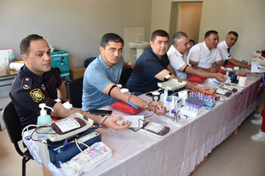 İmişlidə 05.06.2025-ci il tarixdə qanvermə aksiyası keçirilib
