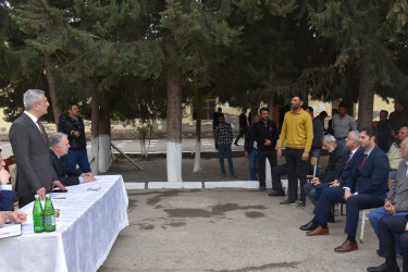 İcra başçısının Boşçalılar kəndində vətəndaşlarla növbəti səyyar görüşü baş tutub