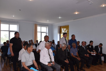 Ağaməmmədli kəndində 16.06.2026-cı il tarixdə vətəndaşlarla səyyar görüş baş tutub