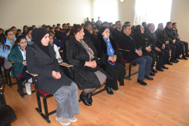 İmişlidə şəhid İlqar Əhmədovun xatirəsinə həsr olunmuş tədbir keçirilib