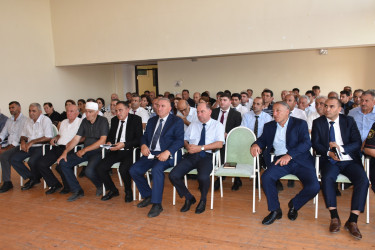 Cəfərli kəndində 09.09.2025-ci il tarixdə vətəndaşlarla səyyar görüş keçirilib