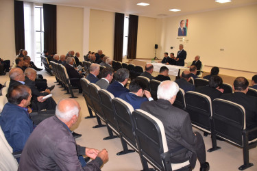 Aranlı kəndində 13.10.2026-cı il tarixdə sakinlərlə növbəti səyyar görüş keçirilib