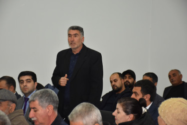 Muradxanlı kəndində 17.02.2026-cı il tarixdə vətəndaşlarla səyyar görüş baş tutub