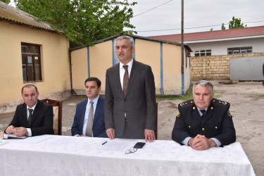İcra başçısının Boşçalılar kəndində vətəndaşlarla növbəti səyyar görüşü baş tutub