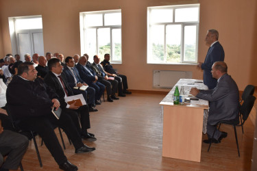 Ölcələr kəndində 01.09.2026-cı il tarixdə vətəndaşlarla səyyar görüş keçirilib