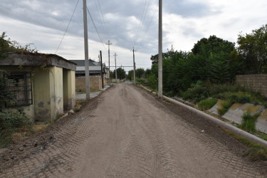 İmişli şəhərində yol infrastrukturunun yenidən qurulması işləri davam etdirilir