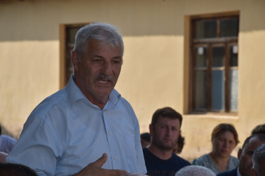 Boşçalılar kəndində 19.08.2025-ci il tarixdə vətəndaşlarla səyyar görüş keçirilib