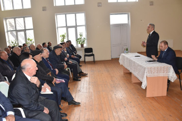 Cəfərli kəndində 03.02.2026-cı il tarixdə vətəndaşlarla səyyar görüş keçirilib