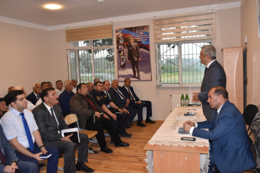 Yuxarı Qaralar kəndində 03.06.2025-ci il tarixdə səyyar görüş baş tutub