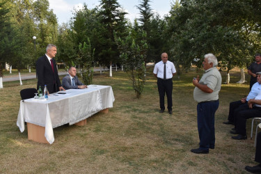 Cavadxanlı kəndində 25.08.2026-cı il tarixdə vətəndaşlarla səyyar görüş keçirilib