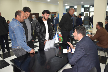 İmişlidə 15.04.2026-cı il tarixdə əmək yarmarkası baş tutub