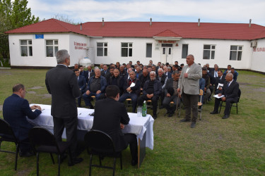 Mürsəlli kəndində 07.04.2026-cı il tarixdə sakinlərlə səyyar görüş keçirilib