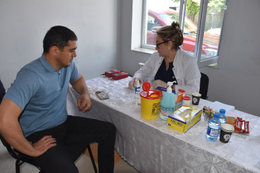 İmişlidə 05.06.2025-ci il tarixdə qanvermə aksiyası keçirilib