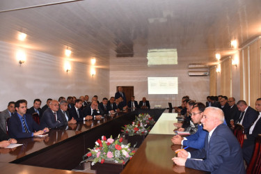 İmişlidə kənd təsərrüfatı statistikasının aparılması ilə bağlı görüş keçirilib