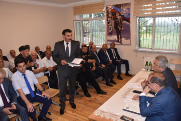 Yuxarı Qaralar kəndində 03.06.2025-ci il tarixdə səyyar görüş baş tutub