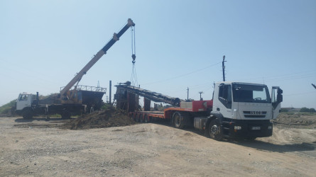 İmişlidə qanunsuz fəaliyyət göstərən qum-çınqıl karxanalarının fəaliyyətinin dayandırılması istiqamətində işlər davam edir