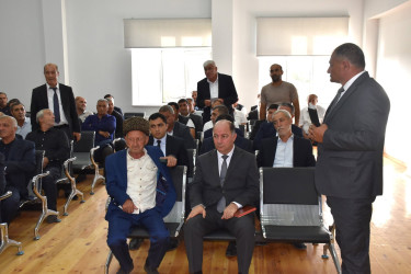 Muradxanlı kəndində 20.10.2026-cı il tarixdə vətəndaşlarla səyyar görüş baş tutub