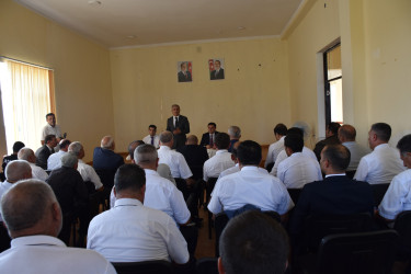 Soltanmuradlı kəndində 12.08.2025-ci il tarixdə vətəndaşlarla səyyar görüş keçirilib