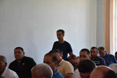 Ağaməmmədli kəndində 16.06.2026-cı il tarixdə vətəndaşlarla səyyar görüş baş tutub