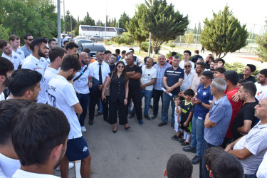 İmişlidə “İmişli” PFK-nın nümayəndə heyəti ilə görüş keçirilib