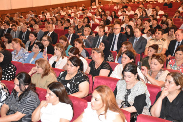 İmişlidə Xalq şairi Bəxtiyar Vahabzadənin 100 illik yubileyi qeyd olunub