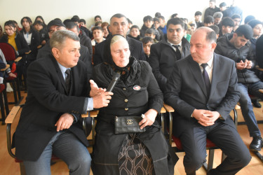 İmişlidə şəhid İlqar Əhmədovun xatirəsinə həsr olunmuş tədbir keçirilib
