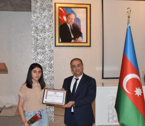 İmişlidə yüksək bal toplayaraq tələbə adını qazanan məzunlarla görüş keçirilib