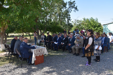 Çahar kəndində icra başçısının növbəti səyyar qəbulu təşkil olunub
