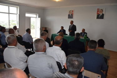 İcra başçısının növbəti səyyar görüşü 07.07.2026-cı il tarixdə rayonun Bəcirəvan kəndində keçirilib