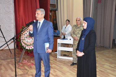 İmişlidə şəhid xatirəsinə həsr olunmuş kitab təqdimatı keçirilib