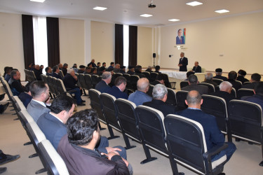 Aranlı kəndində 17.03.2026-cı il tarixdə sakinlərlə səyyar görüş keçirilib