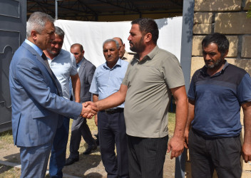 İcra başçısı şəhid Mürşüd Nərimanovun yas mərasimində iştirak edib