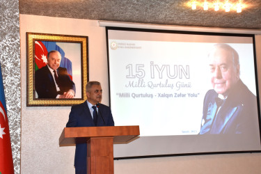 İmişlidə “15 iyun - Milli Qurtuluş Günü”nə həsr olunmuş konfrans keçirilib